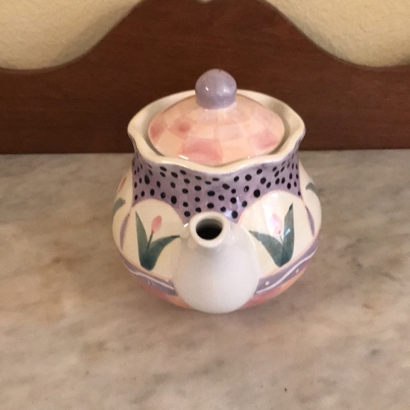 Vintage-Hand Painted Ceramic Teapot-Ashley Collection-Tulip’s 🌷 - Picture 4 of 9